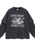 Men's Graphic  Long Sleeve T-Shirt