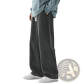 Men's Drawstring Wide Leg Denim Jeans
