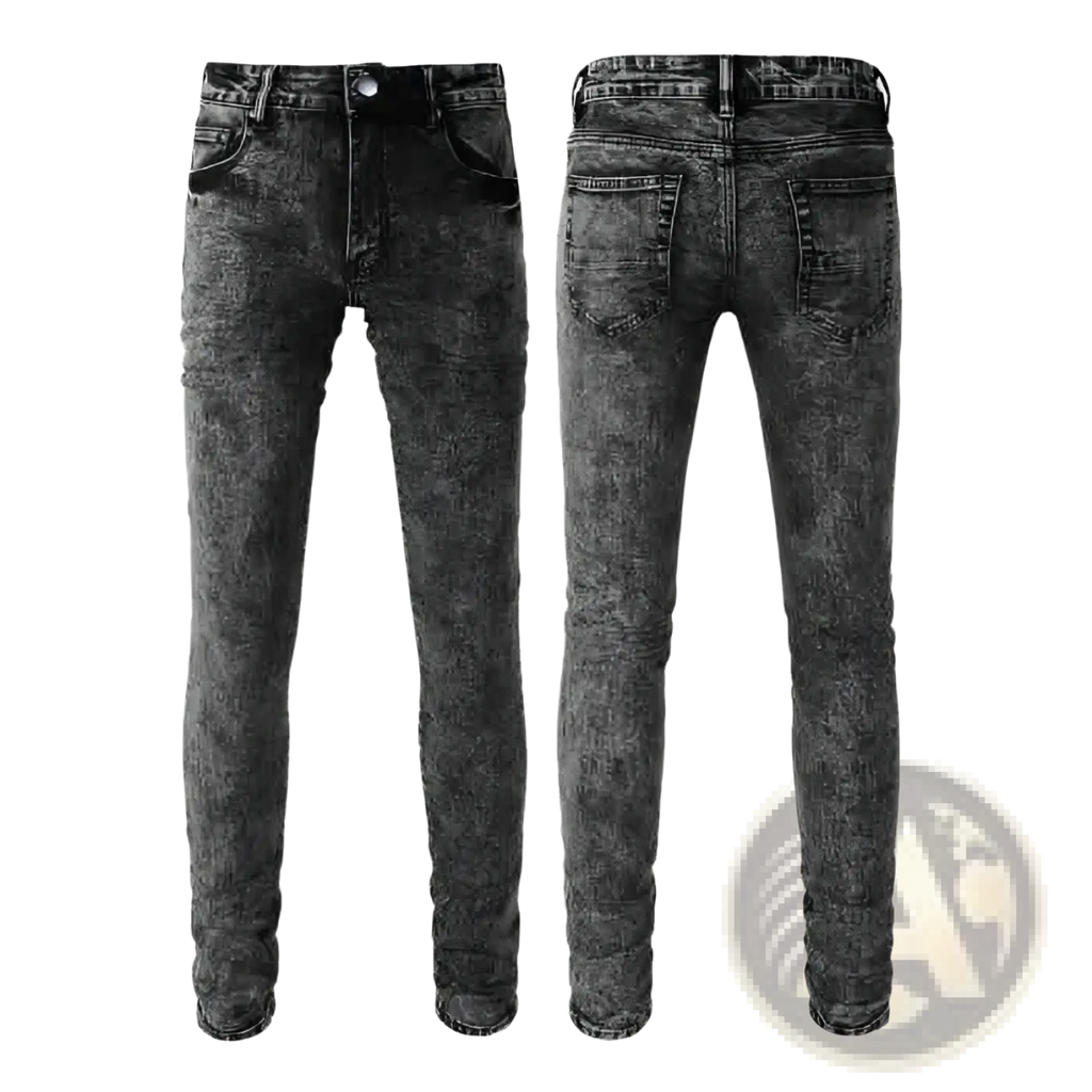 Men's Gray Skinny Jeans